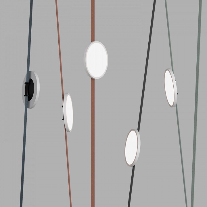 Накладной светильник denkirs belty flow dk5566-wh+bk