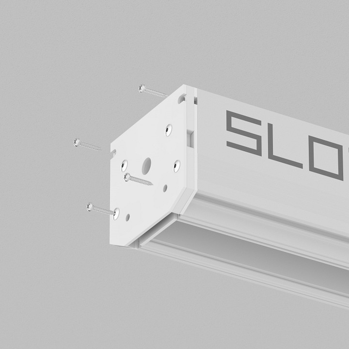 Заглушка для трека denkirs smart slott tr2017-wh