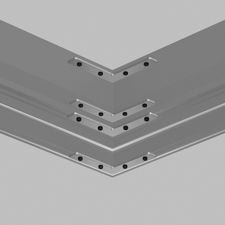 Крепление для трека denkirs smart slott tr2019-al