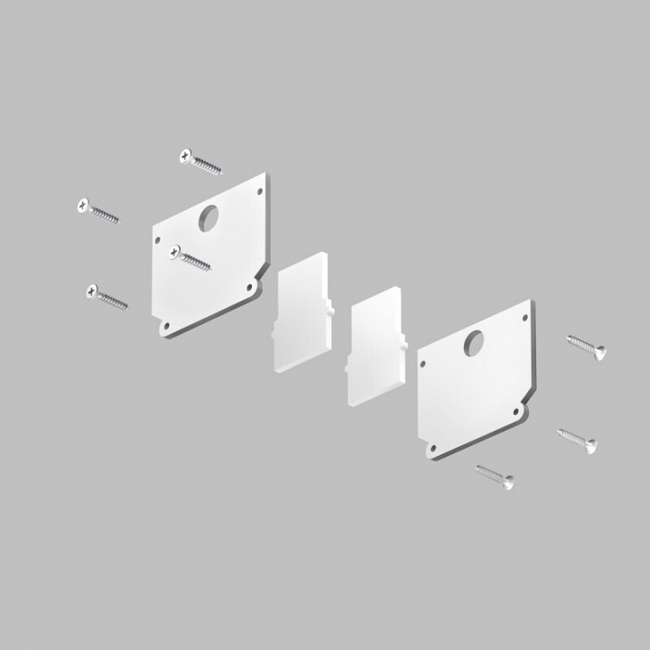 Заглушка для трека denkirs smart one tr2025-wh