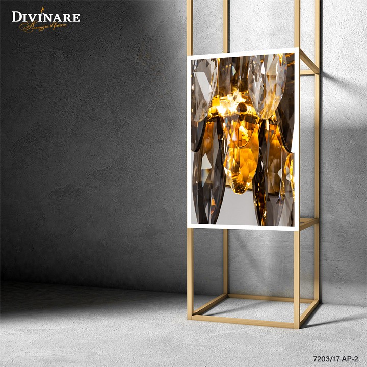 Накладной светильник divinare ophelia 7203/17 ap-2