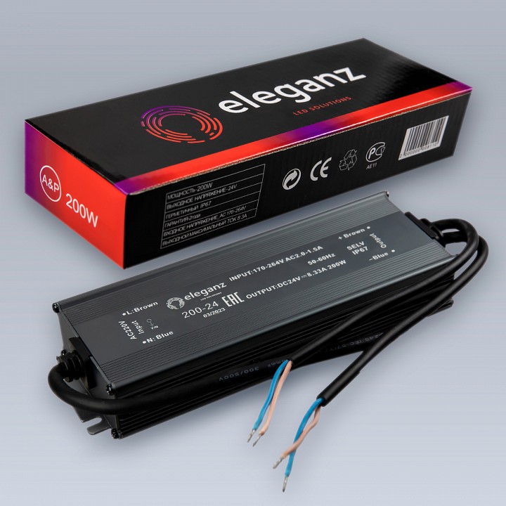 Блок питания с проводом eleganz el-0700