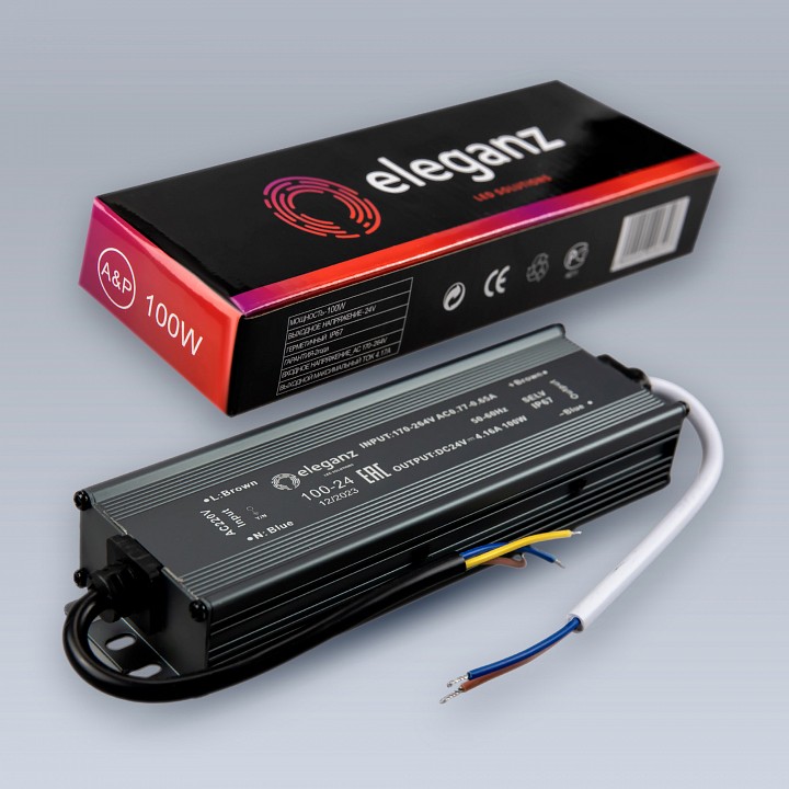 Блок питания с проводом eleganz  el-0800