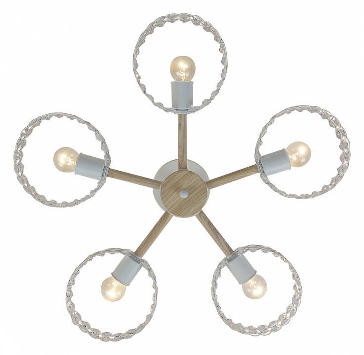 Люстра на штанге escada banjo 679/5p white