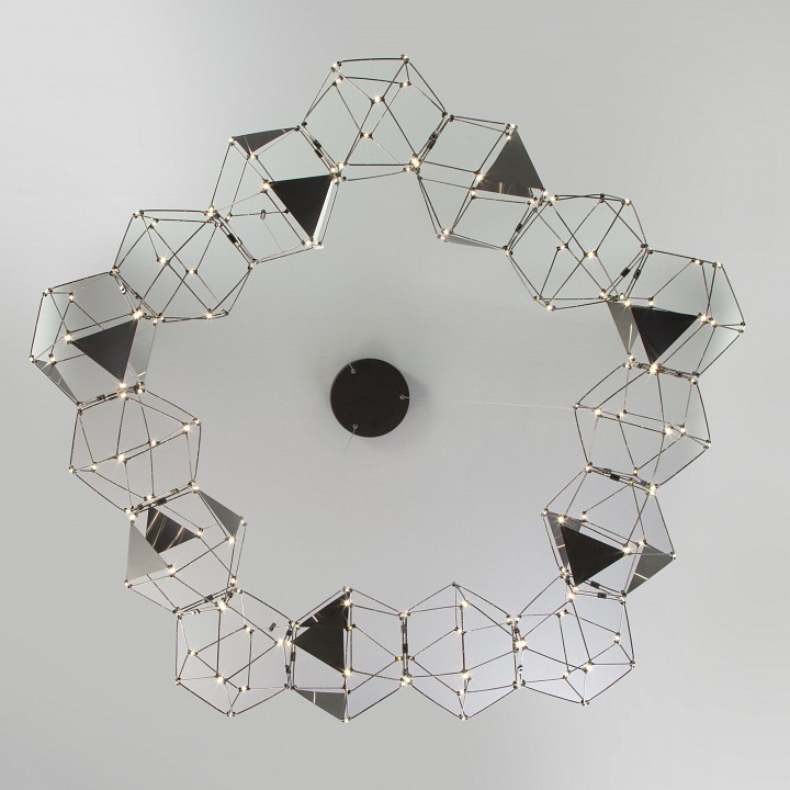 Подвесная люстра eurosvet uma 90369/15 черный жемчуг