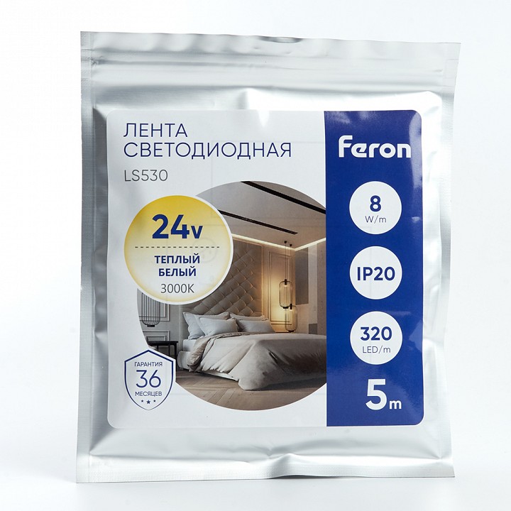 Лента светодиодная feron ls530 48263