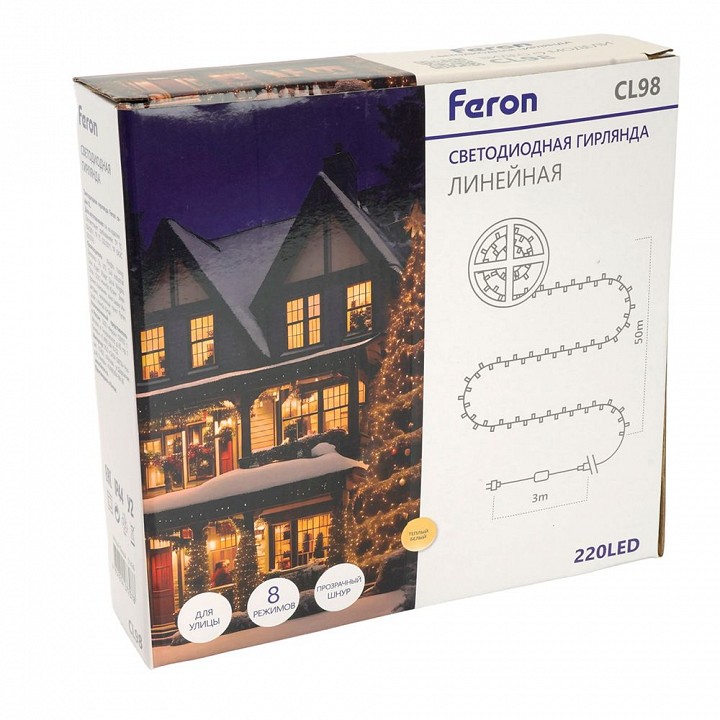 Гирлянда супернить feron cl98 51436