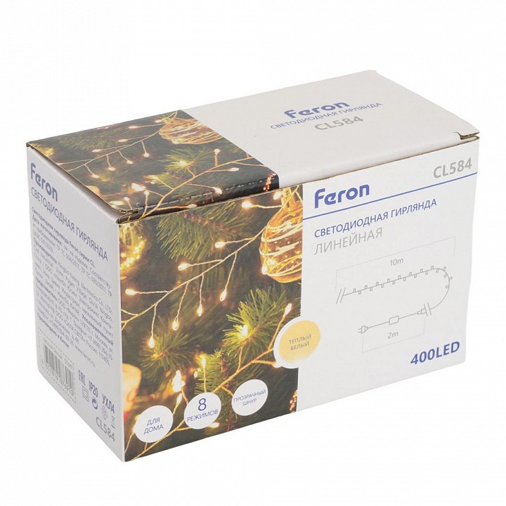 Гирлянда нить feron cl584 51447