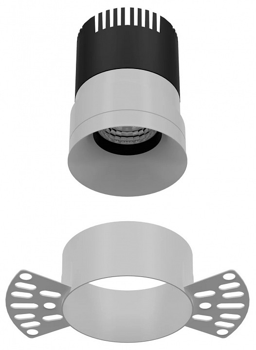 Встраиваемый светильник favourite mortise 4417-1c