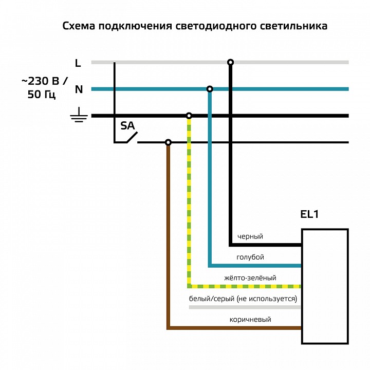 Светильник для потолка армстронг gauss mir g1-a0-00070-01ga2-5403540