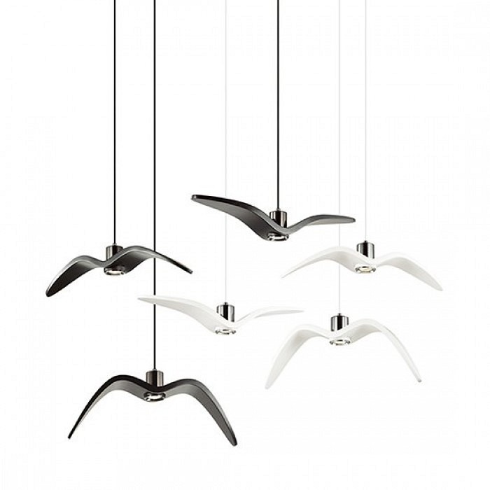 Подвесной светильник imperiumloft brokis night birds white 40.2189-0