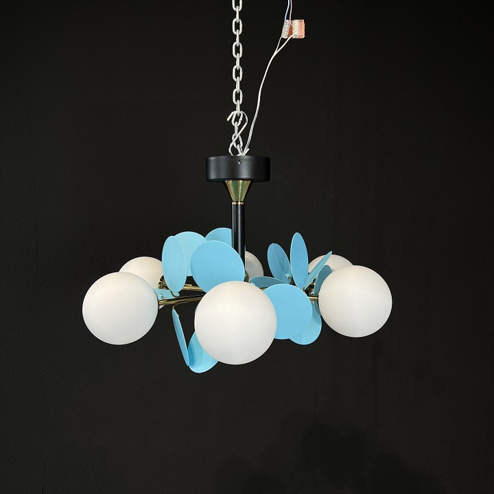 Люстра на штанге imperiumloft matisse matisse-blue01