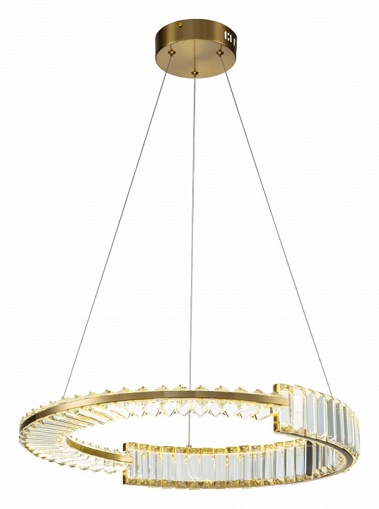 Подвесной светильник indigo frizzante 12015/1pl brass