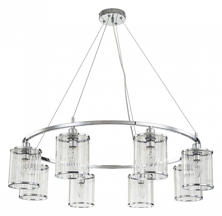 Подвесная люстра indigo dante 13022/8p chrome