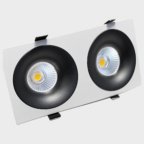 Рамка на 2 светильника italline it06-6016 it06-6016 white fr2
