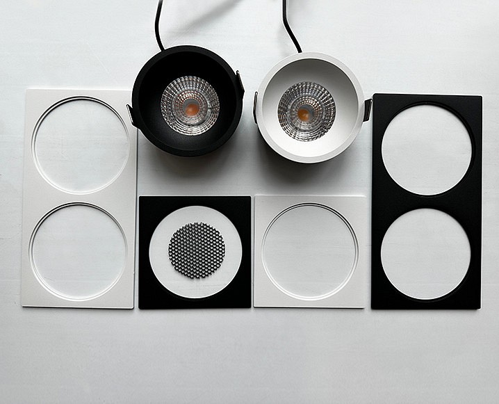 Встраиваемый светильник italline it08 it08-8032 white 4000k