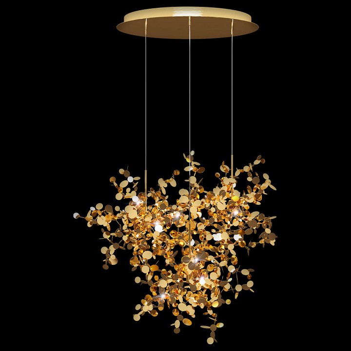 Подвесная люстра loft it spark 10101/3 gold