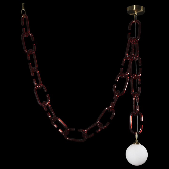 Подвесной светильник loft it chain 10128c red