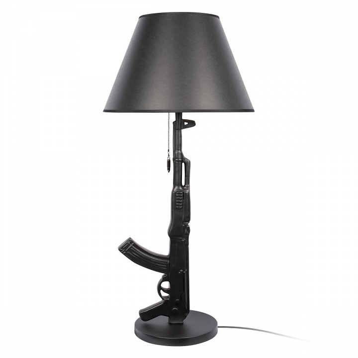 Настольная лампа декоративная loft it arsenal 10136/b dark grey