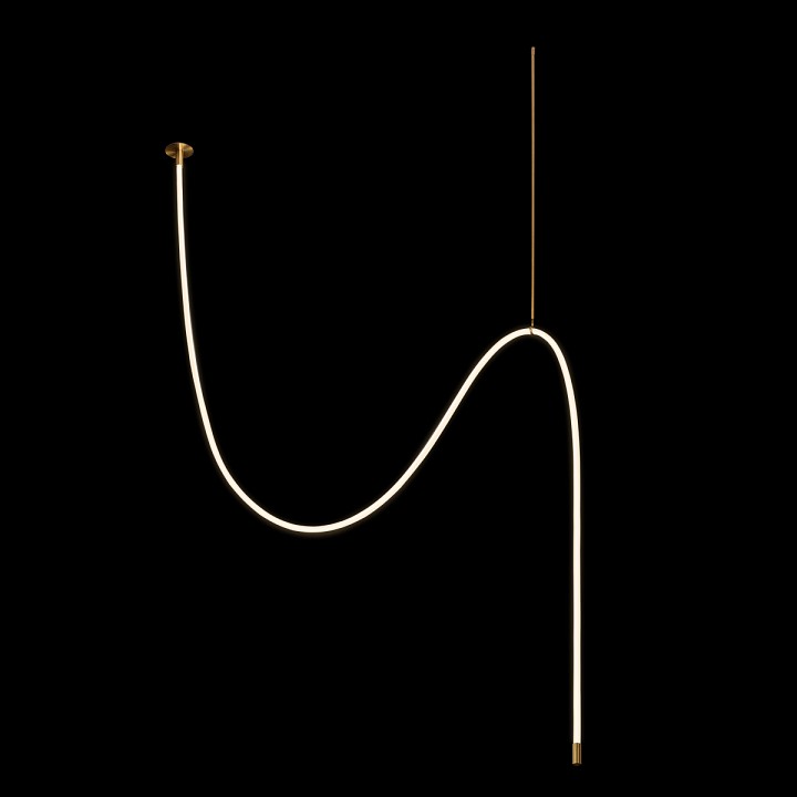Подвесной светильник loft it thread 10388c brass