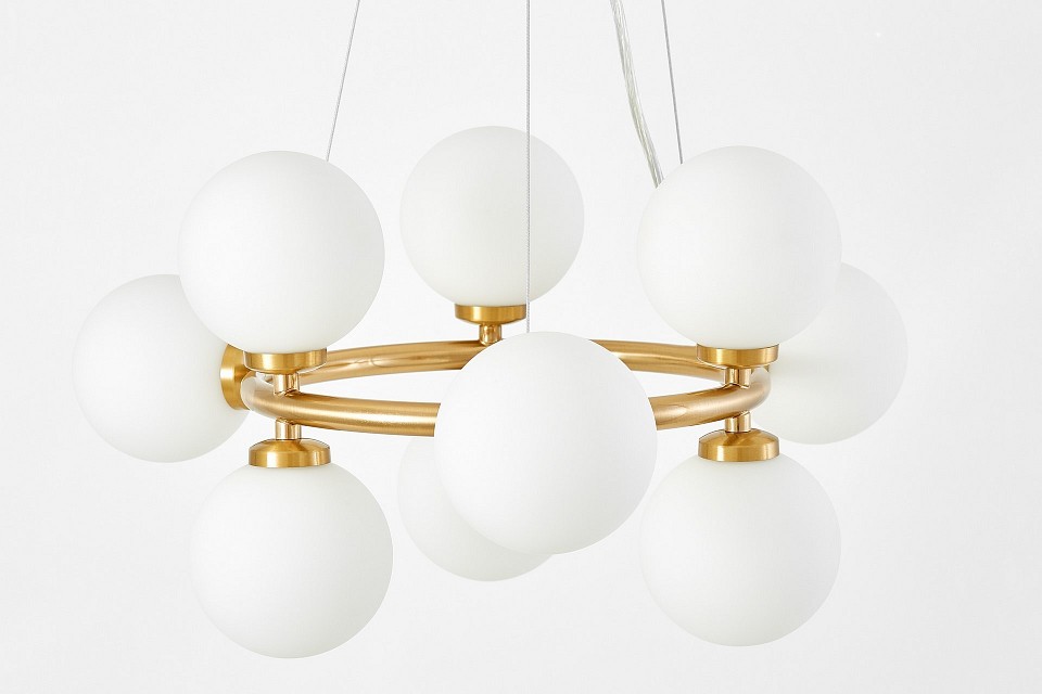 Подвесная люстра lumina deco marsiada ldp 6033-9 md