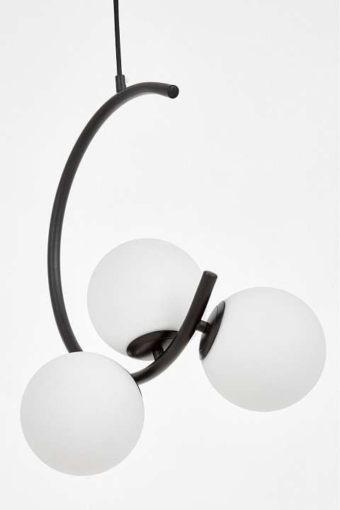 Подвесная люстра lumina deco bonio ldp 7031-3 bk