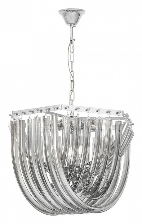 Подвесная люстра lumina deco boscone ldp 7044-550 chr+gy
