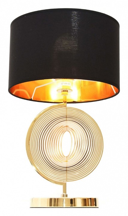 Настольная лампа декоративная lumina deco fabi ldt 5532 f.gd+bk