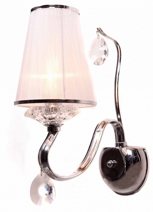 Бра lumina deco finezzia ldw 9267-1 chr