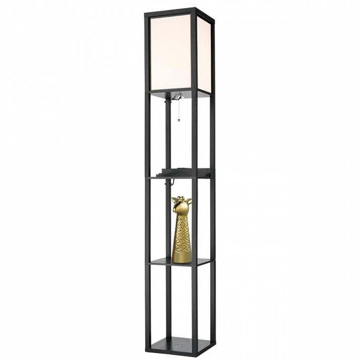 Торшер с полкой lumion practic 8093/1f