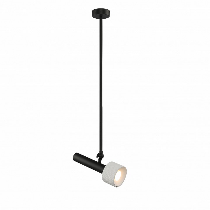Светильник на штанге iledex delta 2361-1 bk+wh