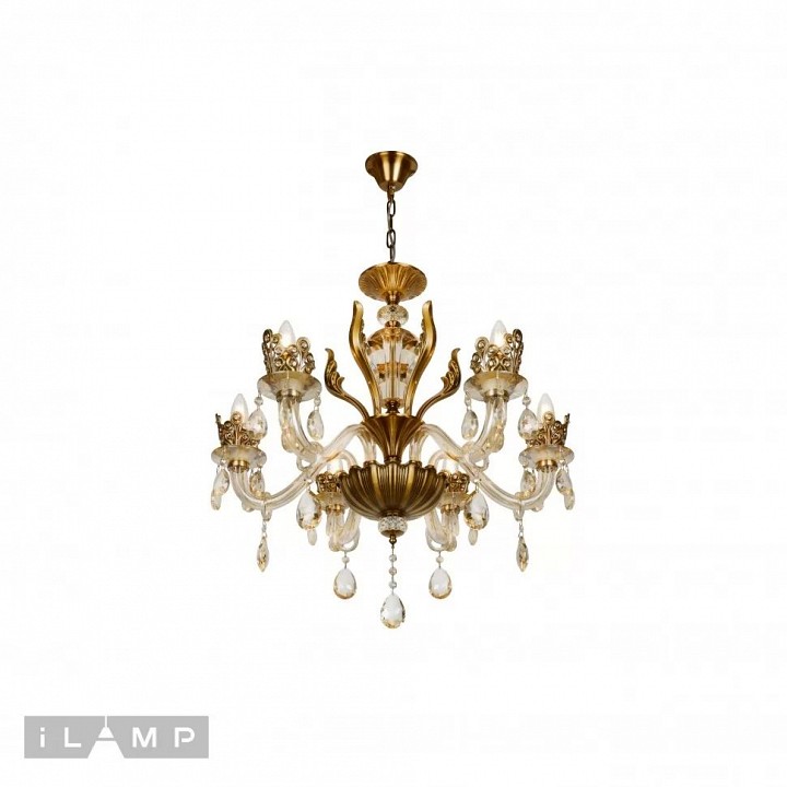 Подвесная люстра ilamp asia 61078-6 br