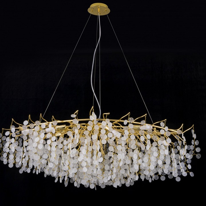 Подвесная люстра ilamp savage 7004-l1200 gd