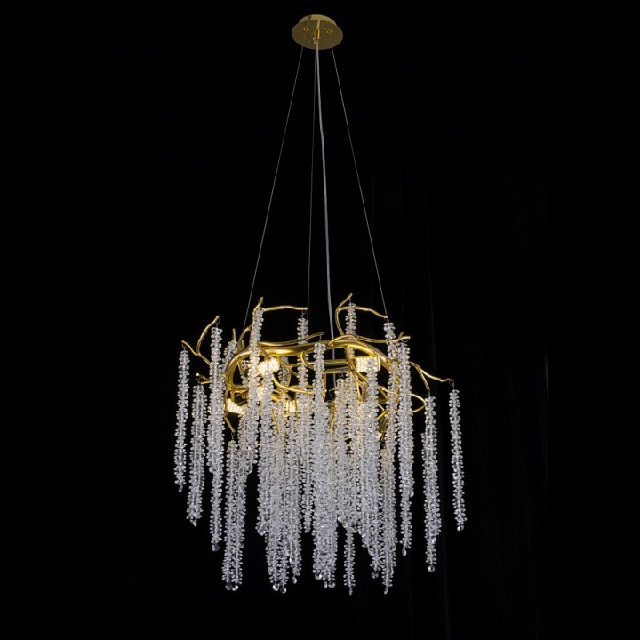 Подвесная люстра ilamp savage 8813-d600 gd