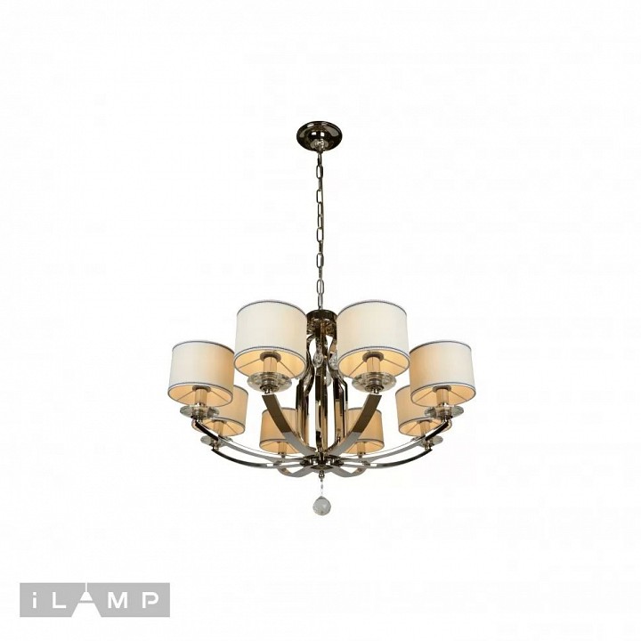 Подвесная люстра ilamp urban 88189/8 cr