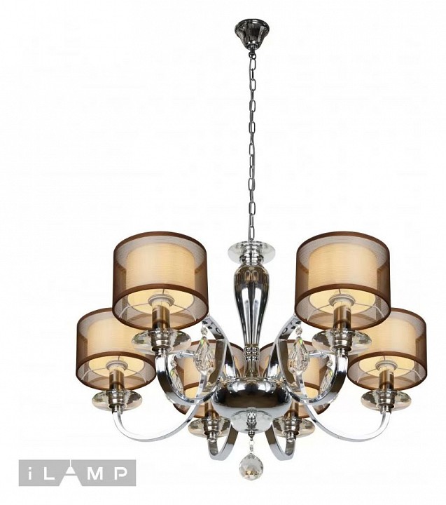 Подвесная люстра ilamp mario rm16001/6cr
