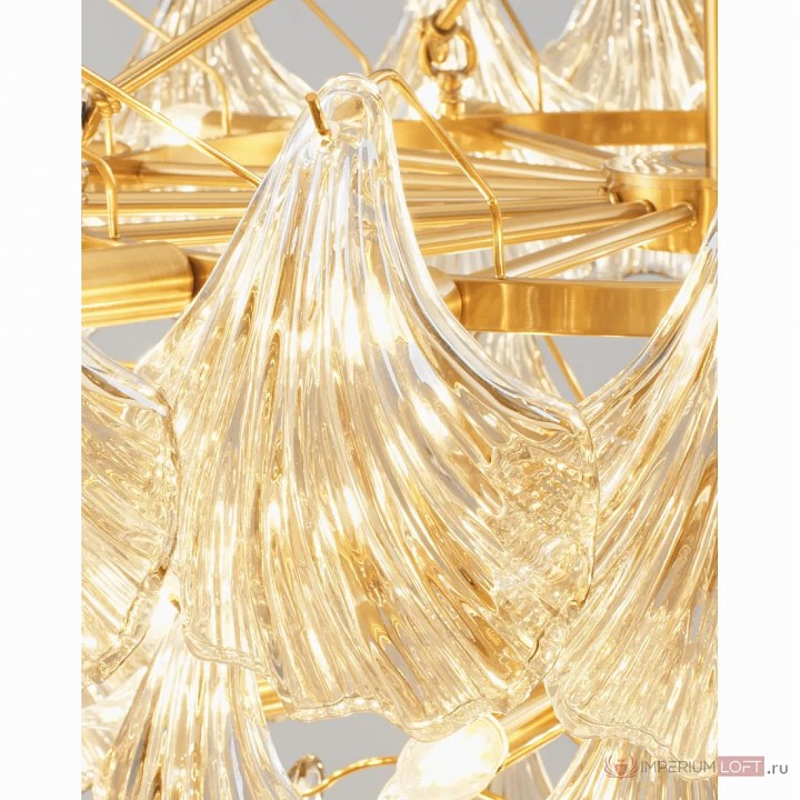 Подвесная люстра moderli justine md_v10410-32p base_v10410-32p glass, V10410-32p base+v10410-32p glass, Ут000035371