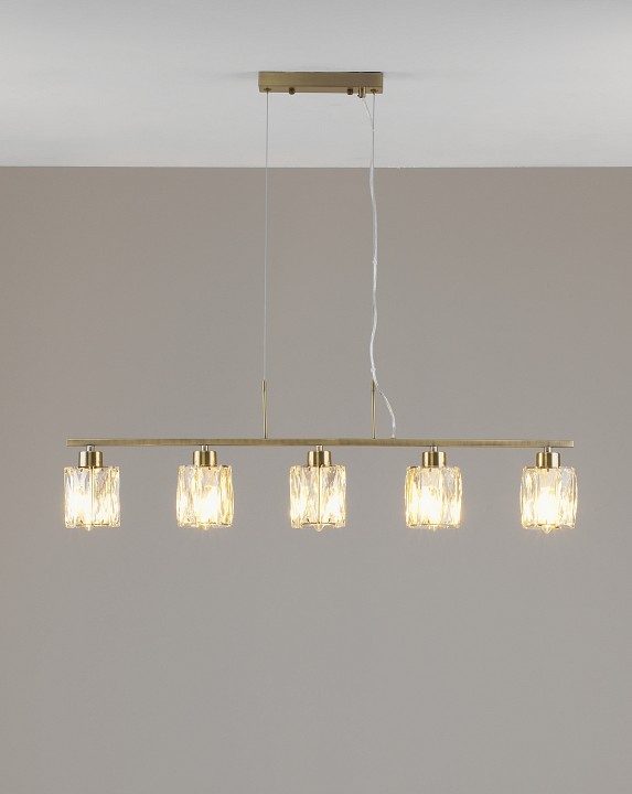 Подвесная люстра moderli prismique v11683-5p