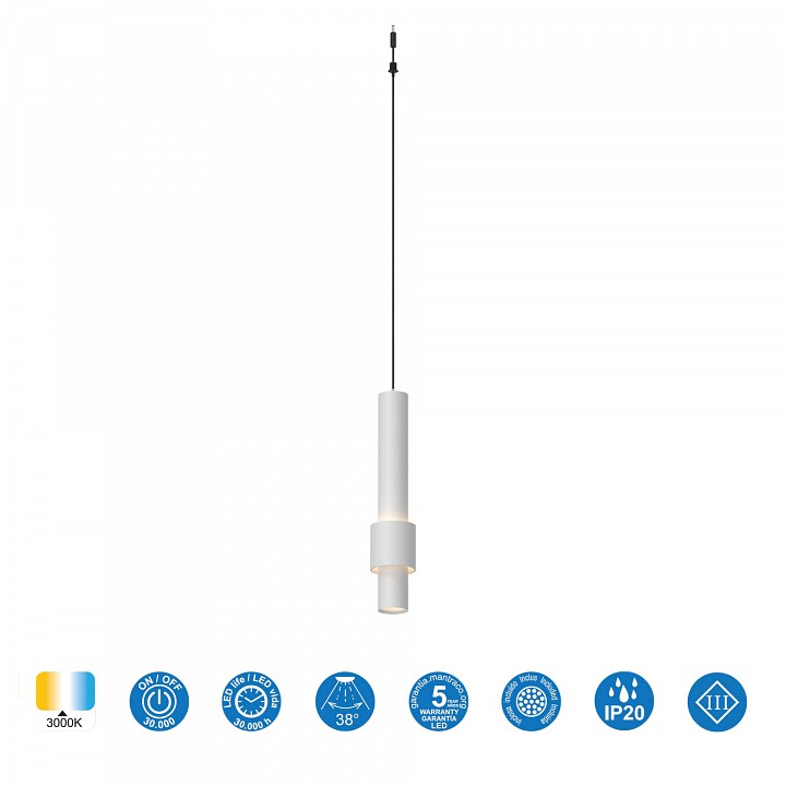Подвесной светильник mantra clifton 9341