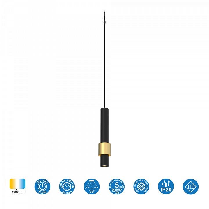 Подвесной светильник mantra clifton 9342
