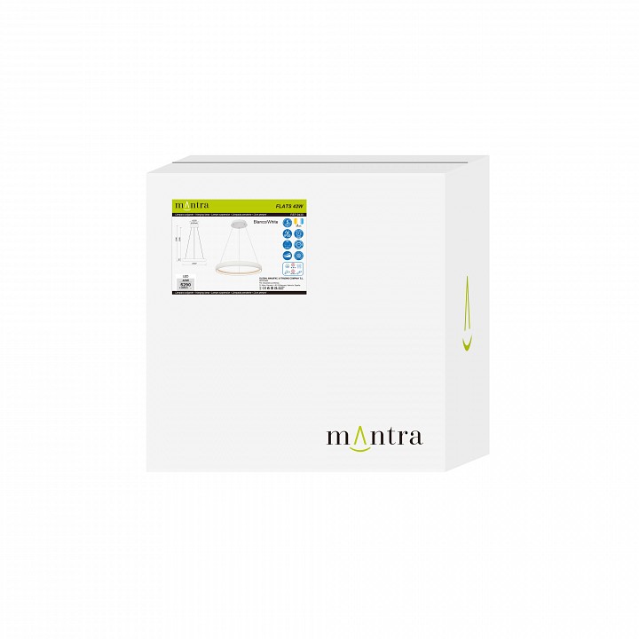 Подвесной светильник mantra flats 9430
