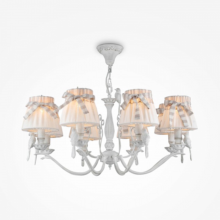 Подвесная люстра maytoni bird arm013-08-w