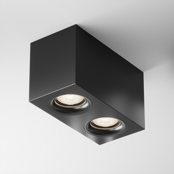 Накладной светильник maytoni slim c013cl-02b