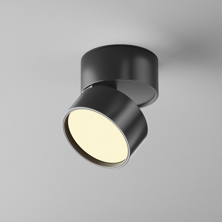Накладной светильник maytoni onda c024cl-12w2.7k-b-1