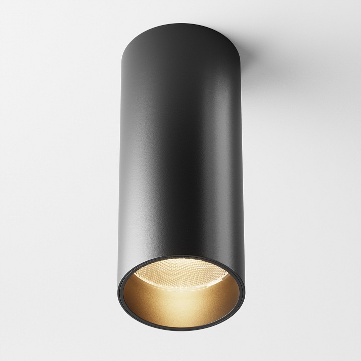 Накладной светильник maytoni focus led c056cl-l12b3k-w-b