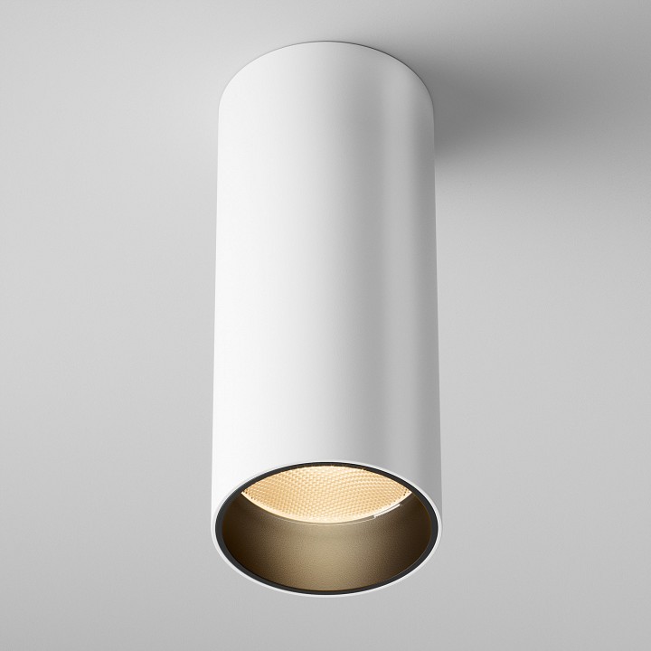 Накладной светильник maytoni focus led c056cl-l12w2.7k-w-w