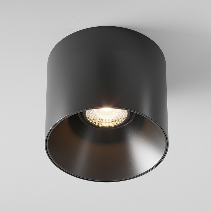 Накладной светильник maytoni alfa led c064cl-01-25w3k-d-rd-b