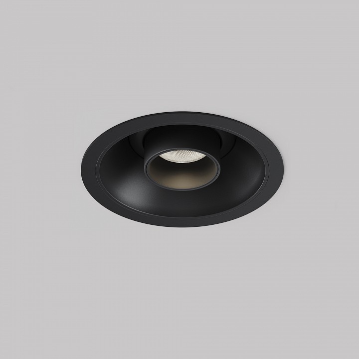 Встраиваемый светильник maytoni focus t c140rs-l300-7w4k-b