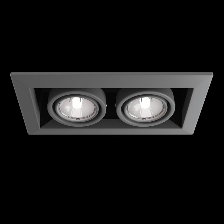 Встраиваемый светильник maytoni metal modern dl008-2-02-s