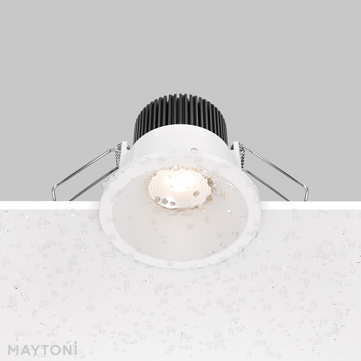 Встраиваемый светильник maytoni zoom dl034-01-06w3k-w